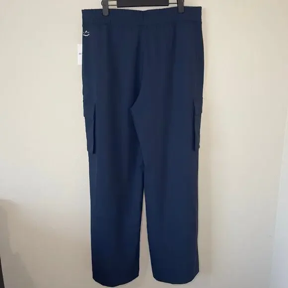 New Beyond Yoga City Chic Wide Leg Cargo Pant in Color NCNVY (Navy) - Size L - Picture 5 of 7